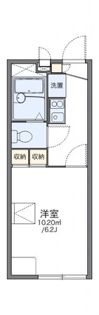 レオパレスアンソレイエの物件間取画像